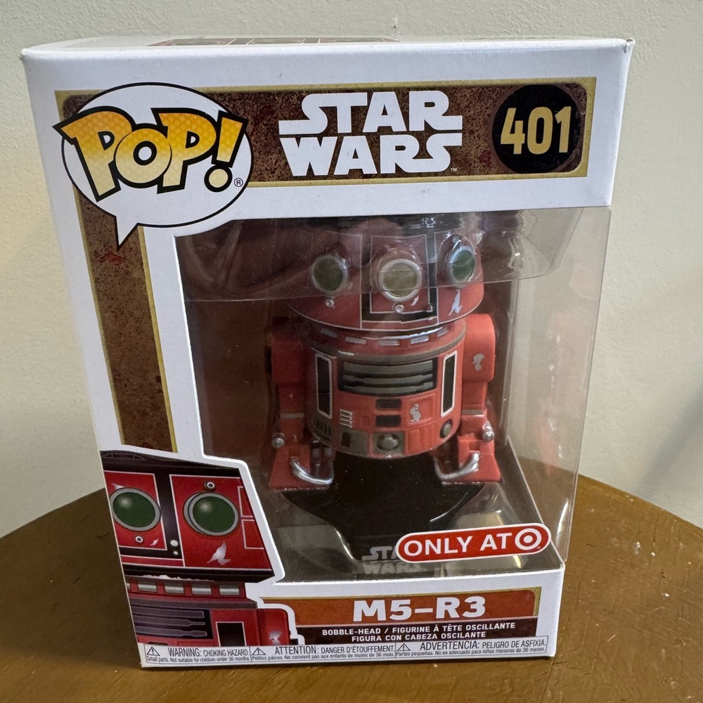 Funko Pop Figure Star Wars M5-R3!